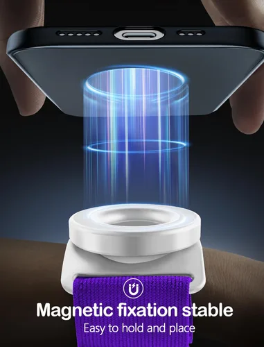 Vista 4 de TOPGO Soporte de teléfono para correr para iPhone [giratorio de 360° y anticaída mejorado] Soporte magnético para teléfono celular, brazalete