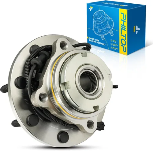 Vista 20 de PHILTOP Conjunto de cojinete de rueda y cubo trasero 512012, 5 orejetas para Golf 1999-2005, Beetle 1998-2010, TT Quattro 2000-2006, TT 2000-2006