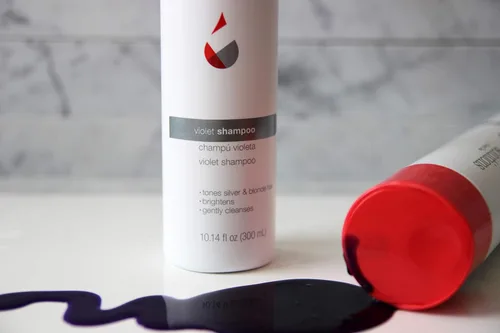 Vista 4 de GREAT CLIPS Solutions - Champú violeta, 10 onzas, champú tonificante que mejora el color del cabello, funciona en cabello natural y tratado