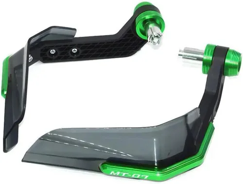 Vista 16 de Para Y&AMAHA MT07 FZ07 MT-07 MT FZ 07 2015 2016 2017 2018 2019 2020 Protector de mano Protector de parabrisas (color negro1)