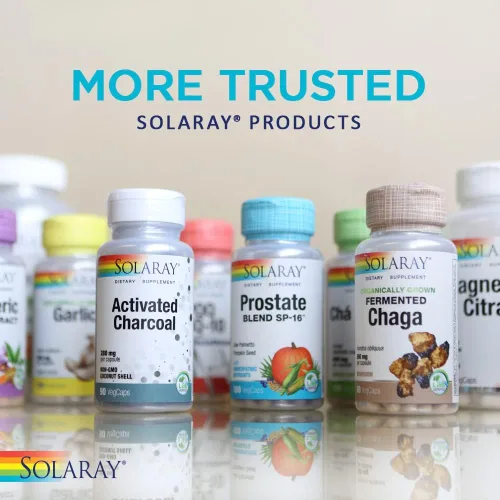 Vista 6 de SOLARAY Vitamina C cristalina 5000mg Polvo tamponado para una digestión suave Función inmune saludable, síntesis de colágeno y apoyo