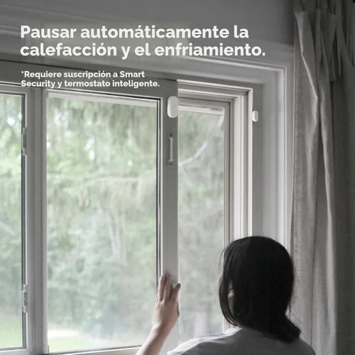 Vista 6 de ecobee Sensor inteligente para puertas y ventanas, paquete de 2, sensor de contacto Wifi para seguridad del hogar, ahorro de energía, compatible