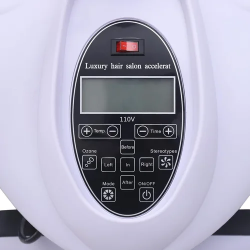 Vista 7 de Secador de pelo montado en la pared para salón de 1250 W, multiusos, secado rápido, profesional, procesador de pelo con brazo giratorio de pared