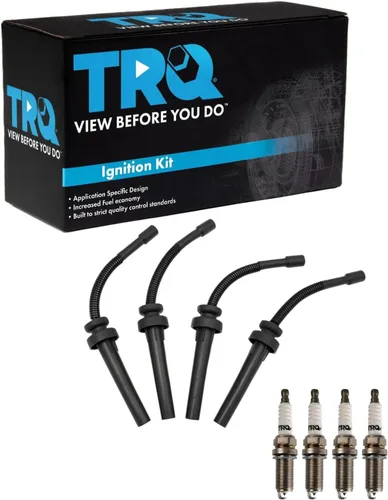 Vista 34 de Kit de bujías de chispa TRQ 5 piezas de bujías de iridio Compatible con Acura Integra 1992-2001 1999-2000 Honda Civic 1994-1995 Civic del Sol