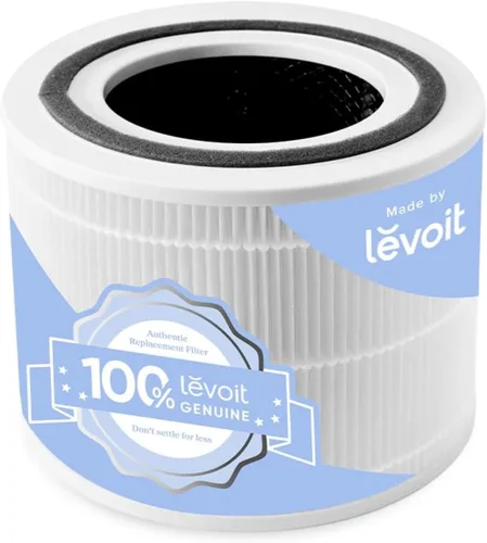 LEVOIT Filtro de repuesto original Core 300-P, Filtros Core 300-RF purificador de aire Core300S, compatible con el modo de suspensión HEPA, carbón