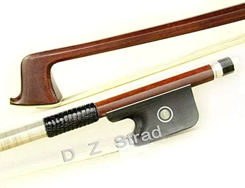 D Z Strad Arco de viola Modelo 550 arco de pernambuco con rana ojo parisino