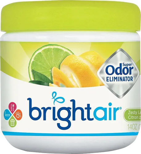 Vista 6 de BRIGHT Air 900248 Super Odor Eliminator, Zesty Lemon and Lime, 14 oz (caja de 6)