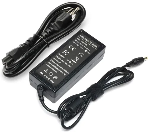 Adaptador de CA de 12 V 5 A apto para 19 pulgadas, 20 pulgadas, 24 pulgadas, 28 pulgadas, 32 pulgadas, LED HDTV Insignia | Cable de alimentación de