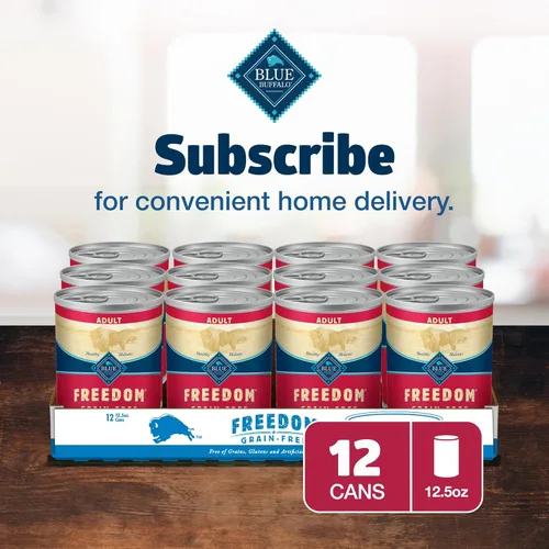 Vista 11 de Blue Buffalo Freedom - Alimento húmedo para perros sin granos, libre de glúteos ni conservantes artificiales, hecho con ingredientes naturales