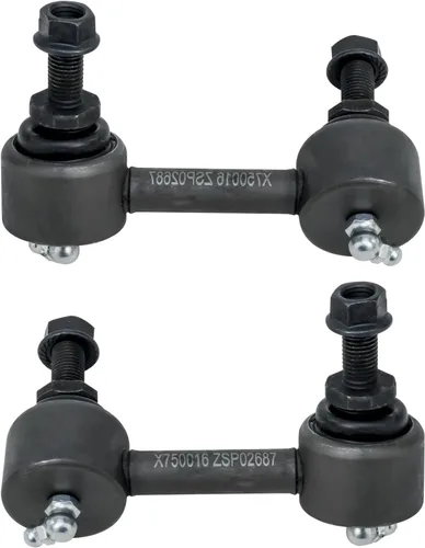 Vista 136 de Detroit Axle - Kit de suspensión frontal de 10 piezas para Chevy Trailblazer EXT GMC Envoy XL XUV Buick Rainier Isuzu Ascender Olds Bravada, brazos