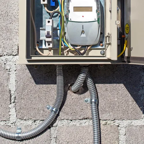 Vista 4 de Maxxima Conducto flexible de acero galvanizado de 1 pulgada x 25 pies, rollo eléctrico de 25 pies de Greenfield