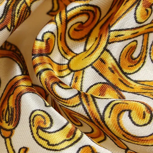 Vista 3 de QBSM Womens 236 inch Satin Silk Feeling Formal Square Neck Scarf Head Hair Wraps Kerchief for Women