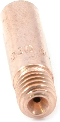 Vista 2 de Forney 60171 Punta de contacto para soldadura Mig, Tweco Binzel o Clarke, .030, paquete de 4, cobre, 0.03
