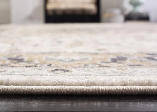 Vista 3 de SAFAVIEH Lyndhurst Collection Area Rug - 2'3" x 4', Cream & Navy, Non-Shedding & Easy to Clean, Ideal for Front Door, Kitchen, Foyer, Entryway