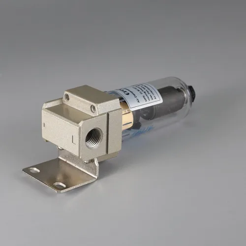 Vista 4 de C1.8C.027 1/4 "NPT Thread 26CFM Compresor de aire de drenaje automático comprimido en línea Separador de filtro de trampa de agua de humedad