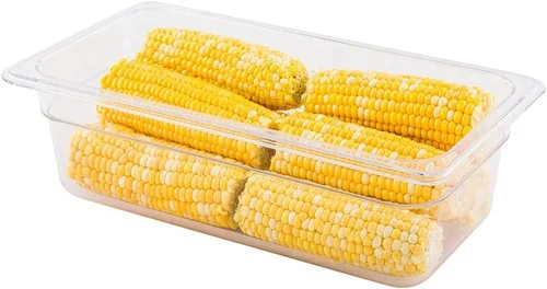 Vista 20 de Restaurantware Met Lux - Contenedor de almacenamiento de alimentos de tamaño completo de 1 8 pulgadas de profundidad, medidas graduadas