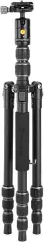 Vista 4 de Vanguard VEO 3GO 204AB G2 - Trípode de viaje de aluminio ligero con cabeza de bola, soporte para teléfono inteligente, control remoto Bluetooth