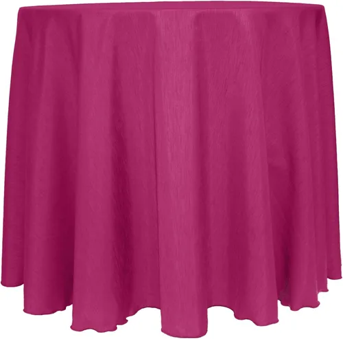 Vista 19 de Ultimate Textile Mantel redondo reversible Shantung Satin Majestic de 114 pulgadas, color verde cazador