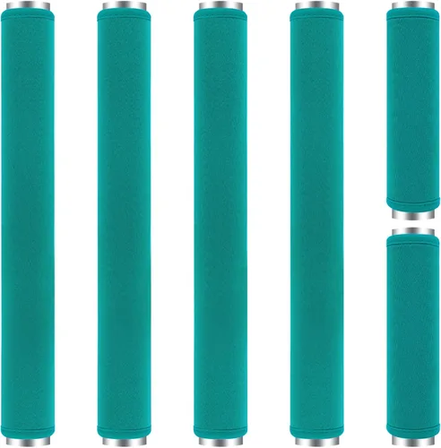 Vista 9 de Juego de 6 fundas para manija de puerta de refrigerador, lavables, manijas de decoración para electrodomésticos de cocina, nevera, horno