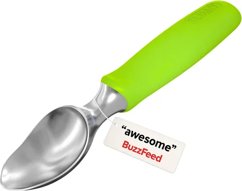 Vista 8 de SUMO Cuchara para helado, Acero Inoxidable Resistente, Mango Cómodo, Apta para Lavavajillas (Azul)