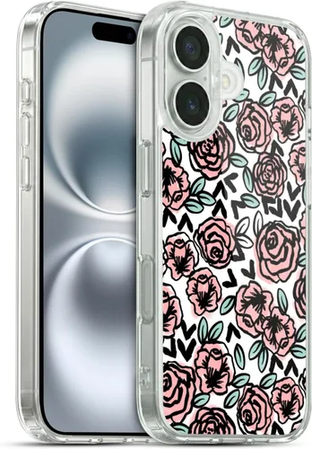 Vista 8 de Head Case Designs Andrea Lauren Design Girl Power Lady - Funda de gel con licencia oficial [protección de grado militar] compatible con Apple iPhone