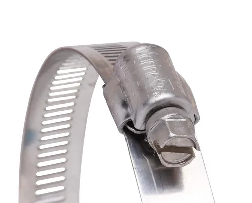 Vista 5 de Abrazadera de manguera inoxidable de 3" a 4" de diámetro, banda ancha de 9/16", (#56) 300 SS, 18-8 S/S (10 piezas)