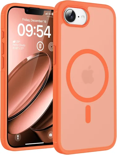 Vista 47 de TOCOL para Samsung Galaxy S22 Ultra, Funda con parte trasera dura mate translúcida [A prueba de golpes de grado militar]
