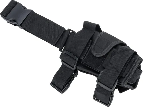 Vista 2 de Evike Airsoft - Matrix Tornado Universal Tactical Thigh/Drop Leg Holster (Color: Negro/Derecha)