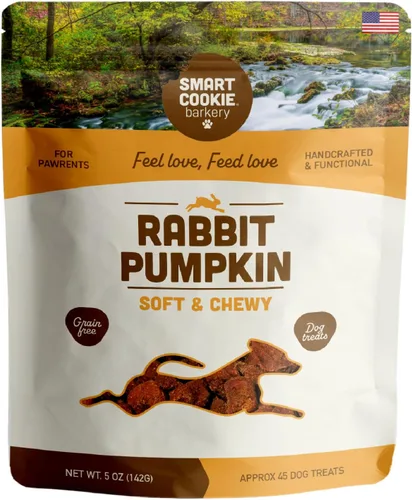 Vista 24 de Smart Cookie All Natural Soft Dog Treats - Paquete variado de 4 sabores (5 onzas cada uno), golosinas saludables para perros y cachorros