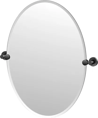 Vista 10 de Gatco 4639 Glam Espejo ovalado sin marco, 26.5 pulgadas, cromado