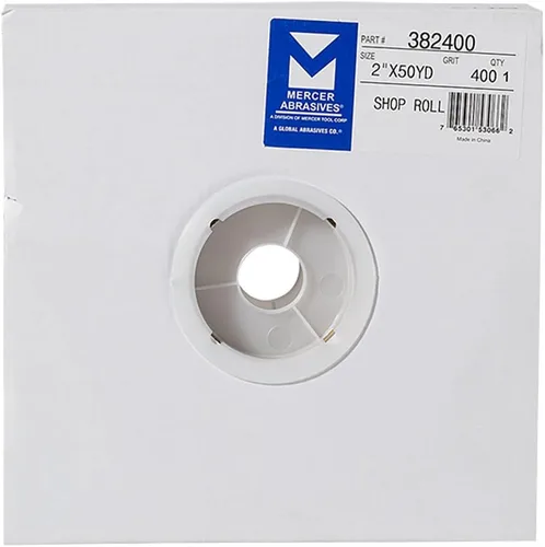 Vista 16 de Mercer Industries 381100 100 rollo de papel de lija.