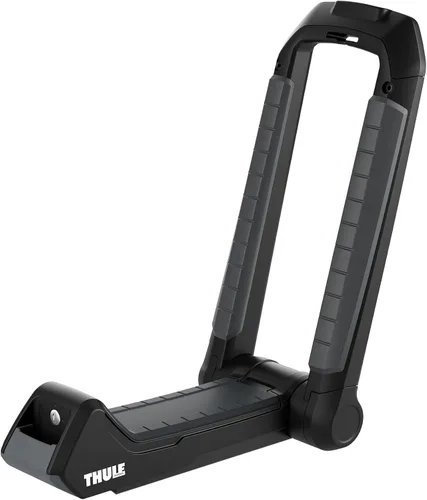 Thule Hull-a-Port Aero - Estante para kayak en la azotea, lleva 1 kayak, diseño antirrobo, diseño plegable, superficie de montaje acolchada de goma,