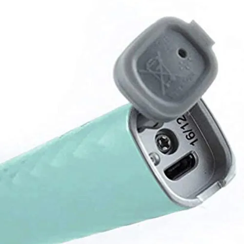 Vista 8 de Pop Sonic Cepillo de dientes USB Charge Anywhere (verde) - Cepillo de dientes recargable con hasta 40,000 trazos de cepillo/Minuto-Cerdas de nailon