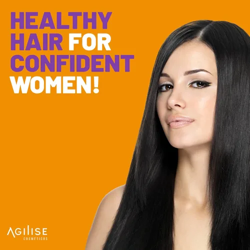 Vista 6 de agilise UNIKA - Mascarilla capilar para cabello encrespado, tratamiento de queratina para cabello dañado, mascarilla de acondicionamiento profundo