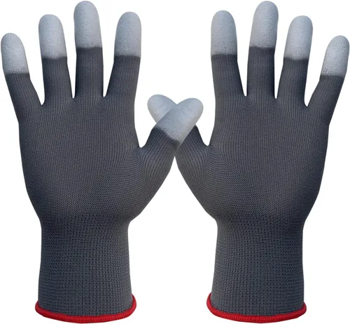 guante profesional resistente al calor para peinar el cabello rizado con bloqueo de calor. 1 par. Talla única para todos.