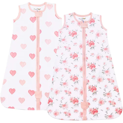 Vista 58 de Mama Cheetah Saco de dormir para bebé de 0.5 TOG, Manta portátil de algodón orgánico para bebé con cremallera bidireccional, Saco de dormir