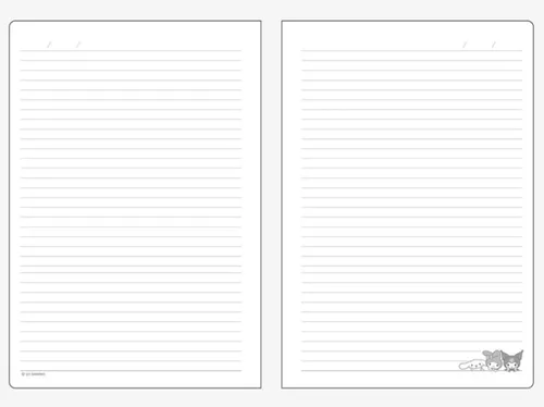 Vista 3 de Cuaderno espiral con rayas de 7mm, 17.8 x 25.9 cm 60 hojas (Rosa)