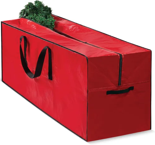 Vista 8 de Bolsa de árbol de Navidad para bolsa de almacenamiento de árbol de Navidad (CANVAS) – Bolsa para árbol de Navidad para árbol de Navidad artificial