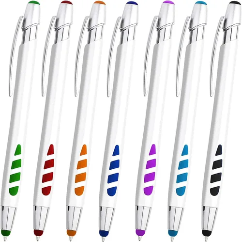 Vista 8 de Lápiz óptico para pantallas táctiles y bolígrafos de escritura, con punta de lápiz óptico sensible - 2 en 1, compatible con tus dispositivos