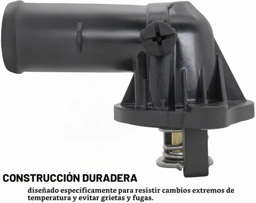 Vista 5 de 5184651AH Carcasa de termostato para Dodge Durango 2011-2015 Jeep Grand Cherokee 2011-2020 Jeep Wrangler 2012-2018, termostato de refrigerante