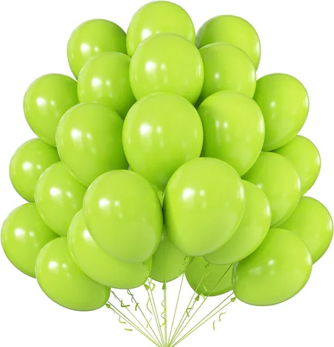 Vista 48 de KALOR Globos negros de 12 pulgadas, 0.11 oz/100 globos gruesos, globos de látex mate para fiestas de cumpleaños, decoraciones de boda, despedida