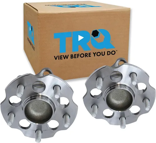 Vista 106 de Conjunto de rodamiento de rueda delantera de 2 piezas y buje TRQ Compatible con Pontiac Solstice 2006-2009 Saturn Sky 2007-2010