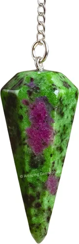 Vista 23 de Amazing Gemstone Paquete de 11 Péndulos de Cristal Conjunto a Granel con Tablero de Péndulo - Cristales a Granel al Por Mayor