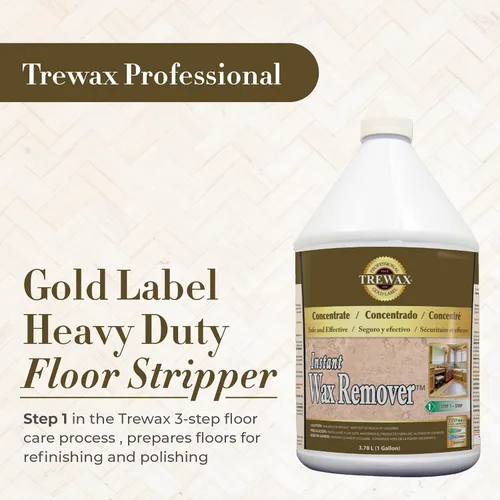 Vista 3 de Trewax Professional Gold Label Heavy Duty Floor Stripper, 1-Gallon