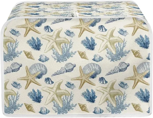 Vista 21 de Talayituse Cubierta para tostadora con estampado de flores de gato, ranura ancha de 2 rebanadas, cubierta ligera para tostadora, protección contra