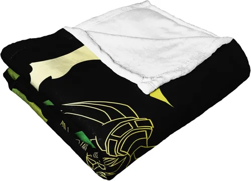 Vista 4 de NORTHWEST Cartoon Network - Manta Ben 10 Silk Touch, 50 x 60 pulgadas, Aleins to The Rescue