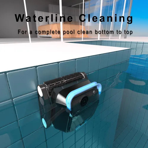 Vista 6 de 8streme Black Pearl Ultra Robotic - Limpiador de piscinas - Aspiradora enterrada alimentada por batería para piscinas de hasta 10 pies