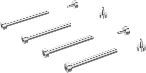 Vista 4 de REYDA Tornillos y destornilladores compatibles con Garmin Forerunner 935/945 Varillas de tornillo de metal, adaptadores de reloj, conectores
