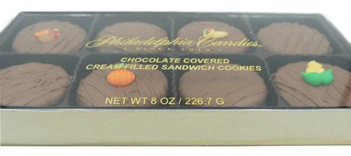 Vista 165 de Galletas Oreo bañadas en chocolate oscuro y con leche, de Philadelphia Candies