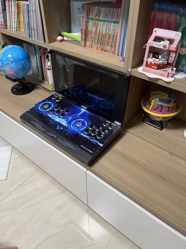 Vista 7 de TOJASDN 30000 in 1 Portable Arcade Game Console 17.5-inch HD Screen Dual Players Pandoras Box 80S,Retro Video Game Machine